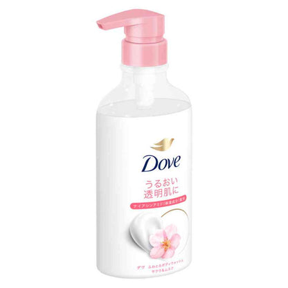 Unilever Dove Creamy Body Wash Sakura & Musk Pump 450g