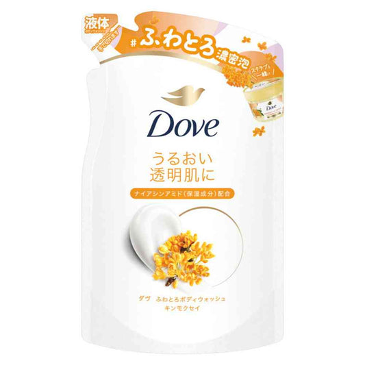 Unilever Dove Creamy Body Wash Kinmokusei Refill 340g