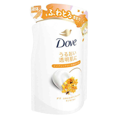 Unilever Dove Creamy Body Wash Kinmokusei Refill 340g