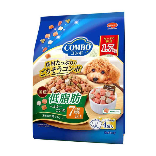 Nihon Pet Food Combo Dog Low Fat for Dogs 7 Years and Older 1.7kg