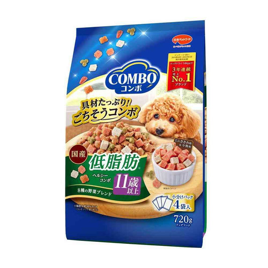 Nihon Pet Food Combo Dog Low Fat for Dogs 11 Years and Older 720g