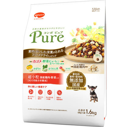 Nihon Pet Food Combo Pure Dog Extra Small 1.6kg