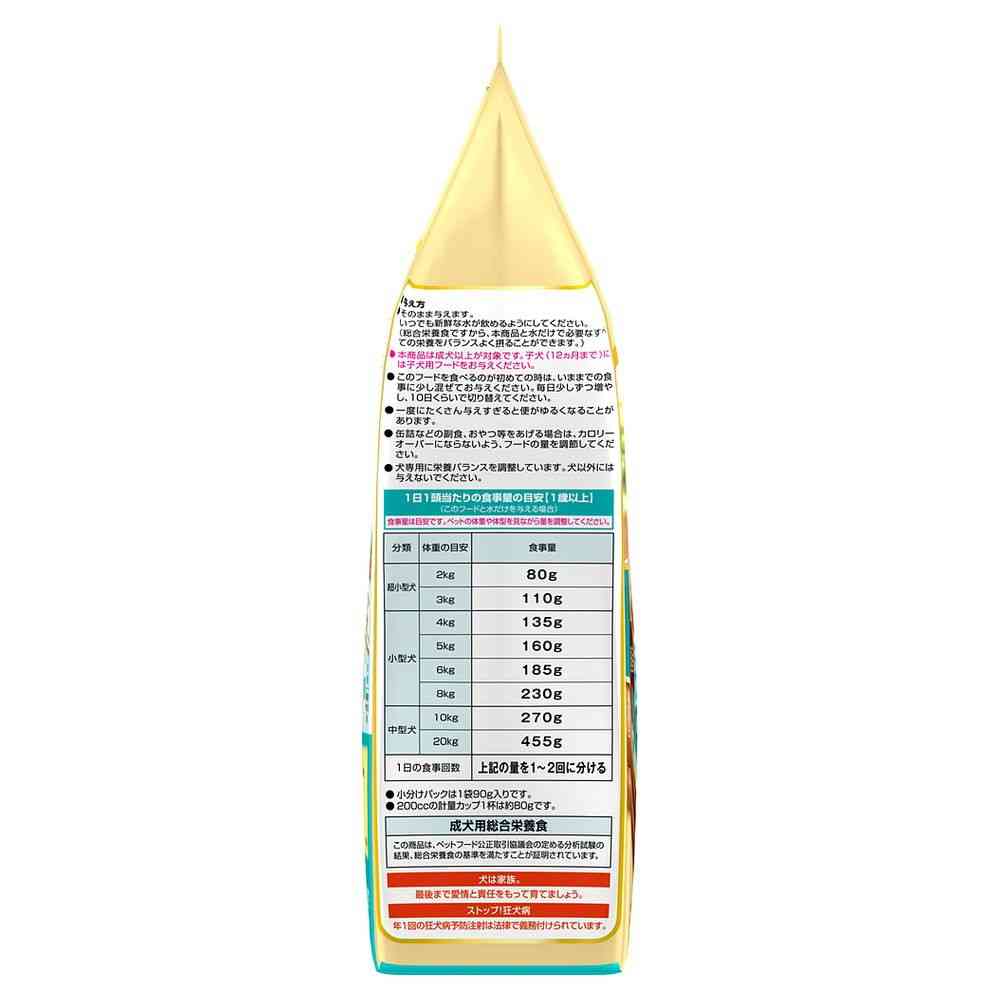 Nihon Pet Food Combo Dog Mochiri Fukkura Immune Support 540g (90g x 6 bags)
