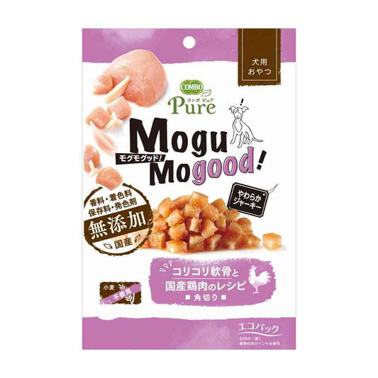 Nihon Pet Food Combo Pure Dog Mogu Mogu! Diced Recipe with Cartilage and Domestic Chicken 50g