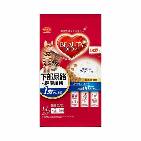 Beauty Pro Cat Lower Urinary Tract Health Maintenance 1 Year and Older 1.4kg