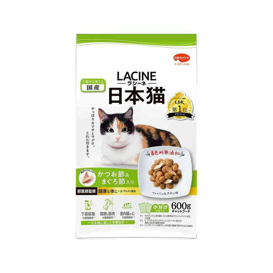 Nihon Pet Food Rasine Japanese Cat Bonito & Tuna Flakes 600g