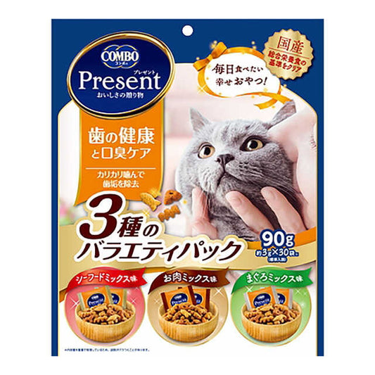 Combo Present Dental Health and Bad Breath Care Variety Pack 90g