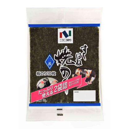 Nikoniko Nori Sushi Wraps No. 2 10 Sheets x 2 Bags