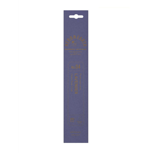 Nihon Kodo H&E Bamboo Incense 04 Lavender 20 Sticks