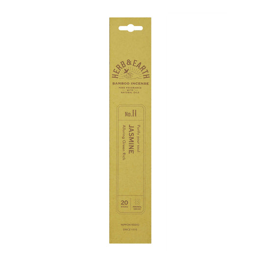 Nihon Kodo H&E Bamboo Incense 11 Jasmine 20 Sticks