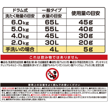 NS Fafa Japan WORKERS Liquid Detergent Refill 4500g