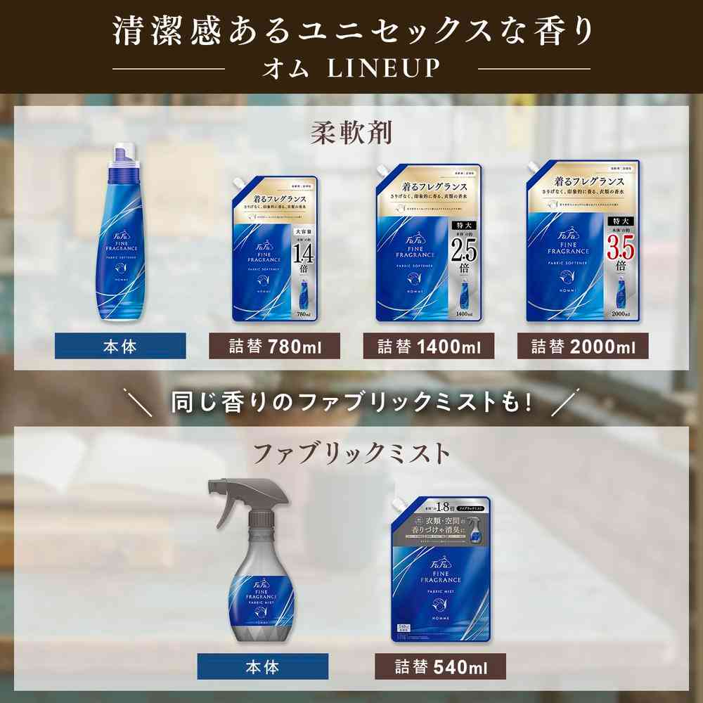 Fafa Fine Fragrance Homme Refill Large 1400ml