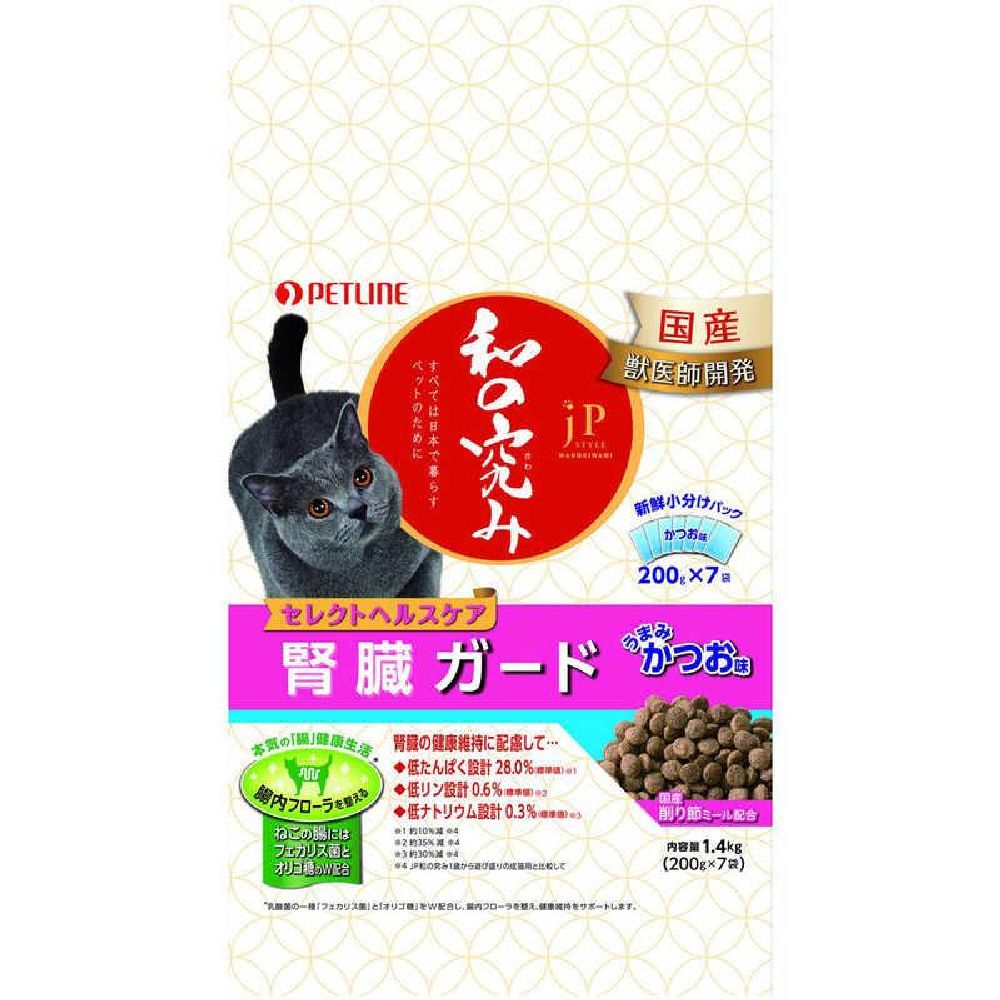 Petline JP Style Japanese Essence Select Healthcare Kidney Guard Bonito Flavor 1.4kg