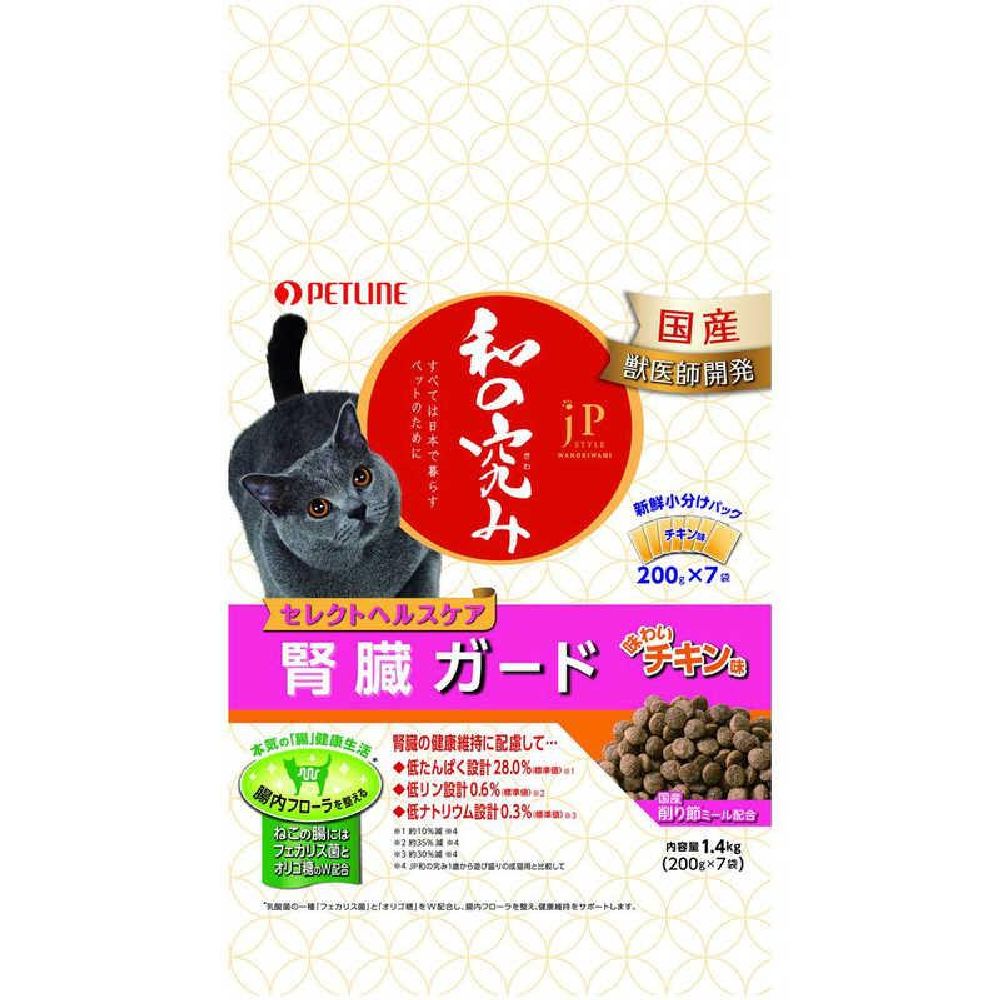 Pet Line JP Style Japanese Essence Select Healthcare Kidney Guard Chicken Flavor 1.4kg