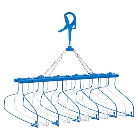 Nishida Skip Hanger 11-Clip Premium Dark Blue