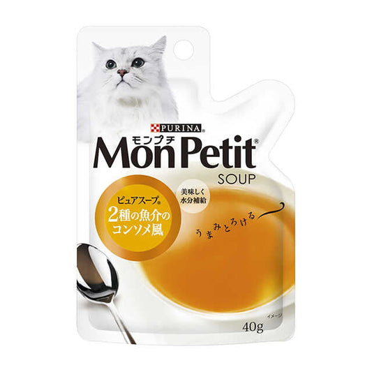 MP Pure Soup Pouch Consommé Style with Two Seafood 40g
