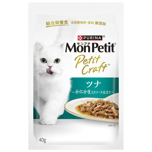 Nestlé Japan Mon Petit Petit Craft Tuna with Crab Stick Sauce 40g