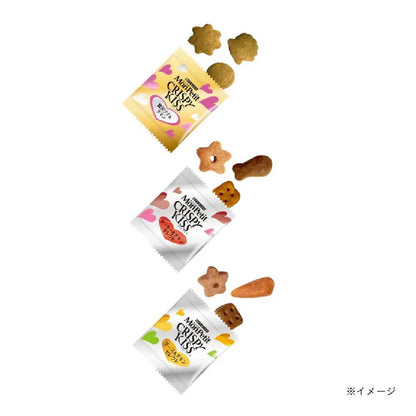 Mon Petit Crispy Kiss Variety Pack Meat Flavor Select 144g