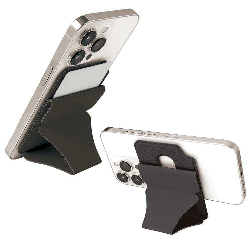 Nakabayashi Magnetic Card-Type iPhone Stand / Black