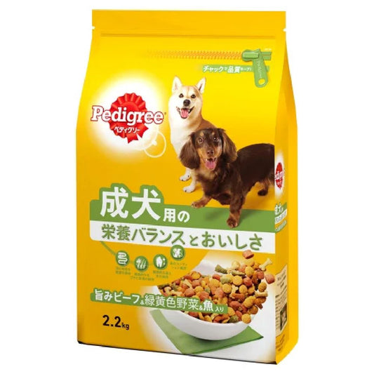 Mars Pedigree Adult Beef & Vegetables & Fish 2.2kg