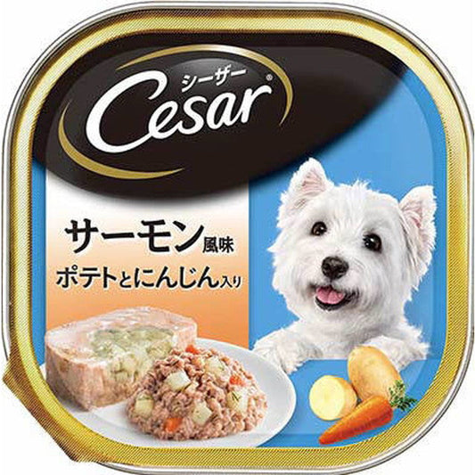 CE36N Caesar Salmon Flavor with Potatoes and Carrots 100g