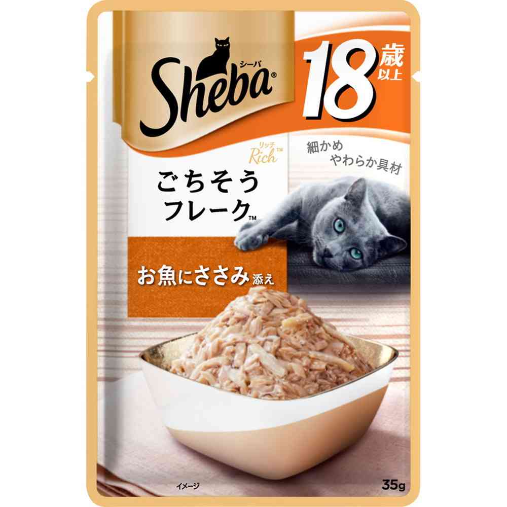 Mars Japan Limited Sheba Rich 18 Years and Older Fish with Chicken Breast 35g