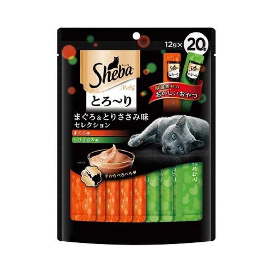 Mars Sheba Melty Tuna & Chicken Breast Selection 12g x 20 Sticks