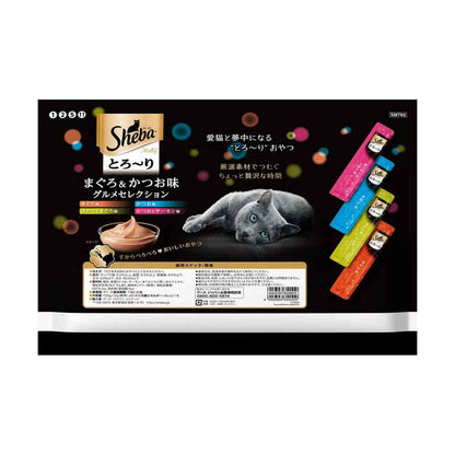 Mars Japan Sheba Creamy Melty Tuna & Bonito Gourmet Selection 12g x 60 Sticks