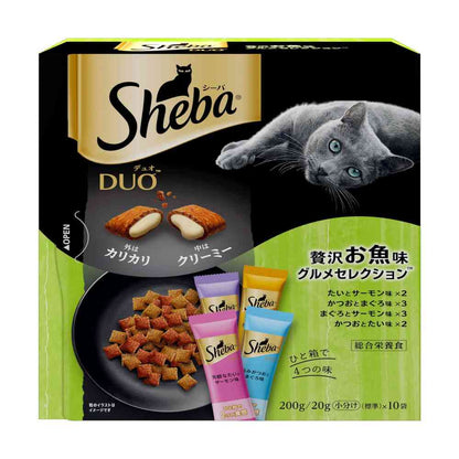 Mars Japan Limited Sheba Duo Luxurious Fish Flavor Gourmet Selection 200g