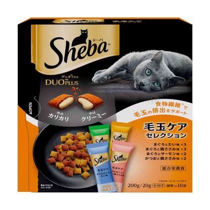 Mars Japan Limited Sheba Duo Plus Hairball Care Selection 200g
