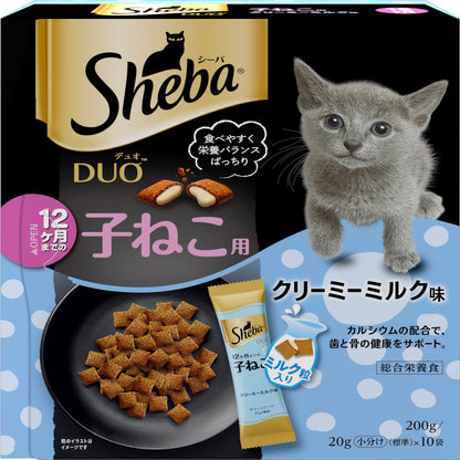Mars Japan Limited Sheba Duo Kitten Creamy Milk Flavor 200g