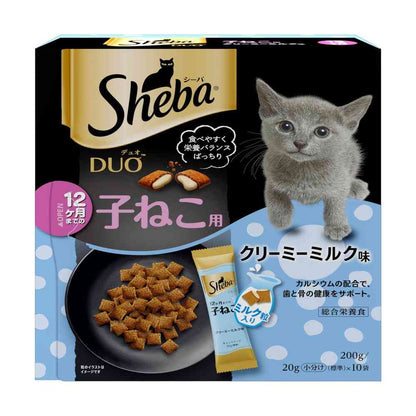 Mars Japan Limited Sheba Duo Kitten Creamy Milk Flavor 200g