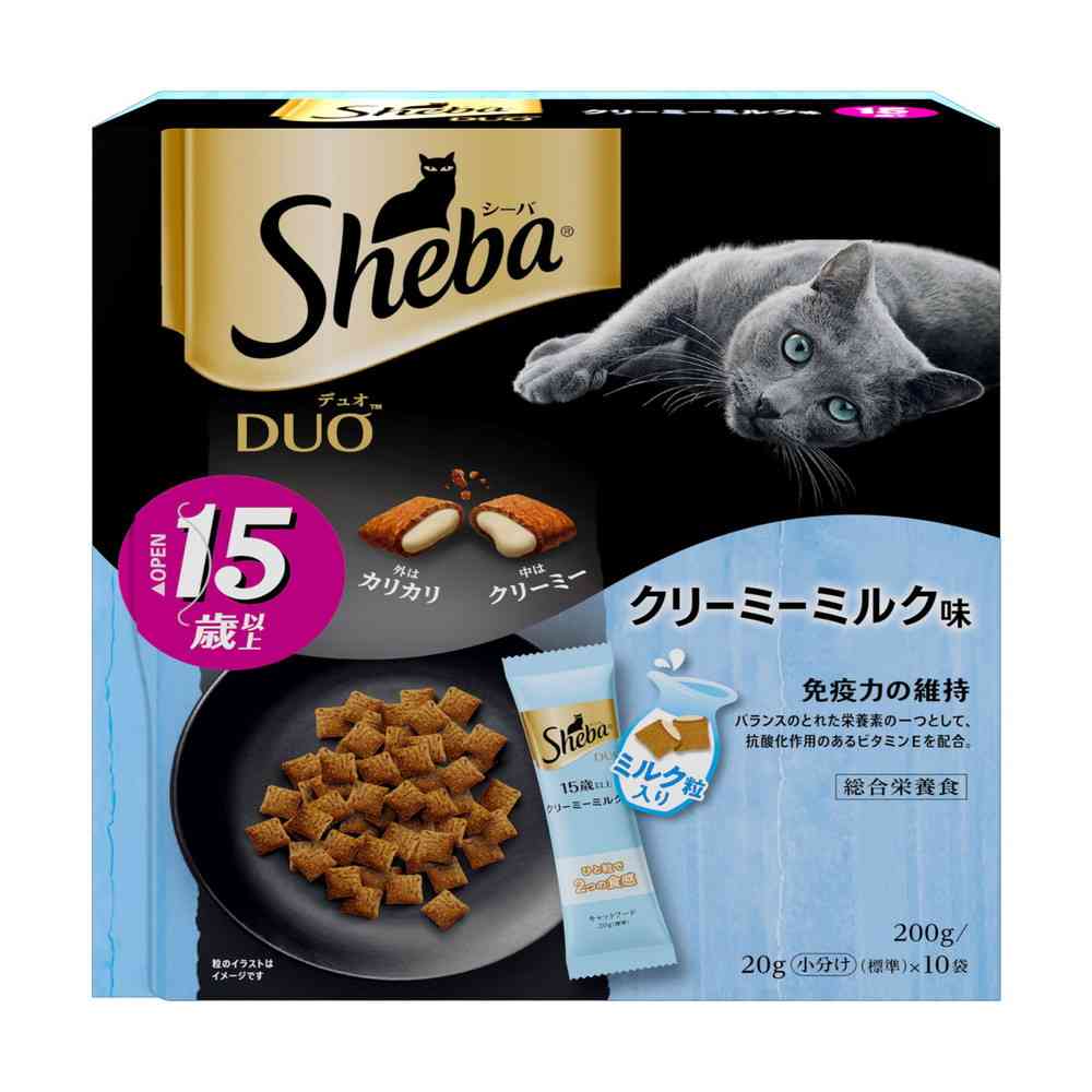 Mars Japan Limited Sheba Duo 15 Years and Older Creamy Milk Flavor 200g