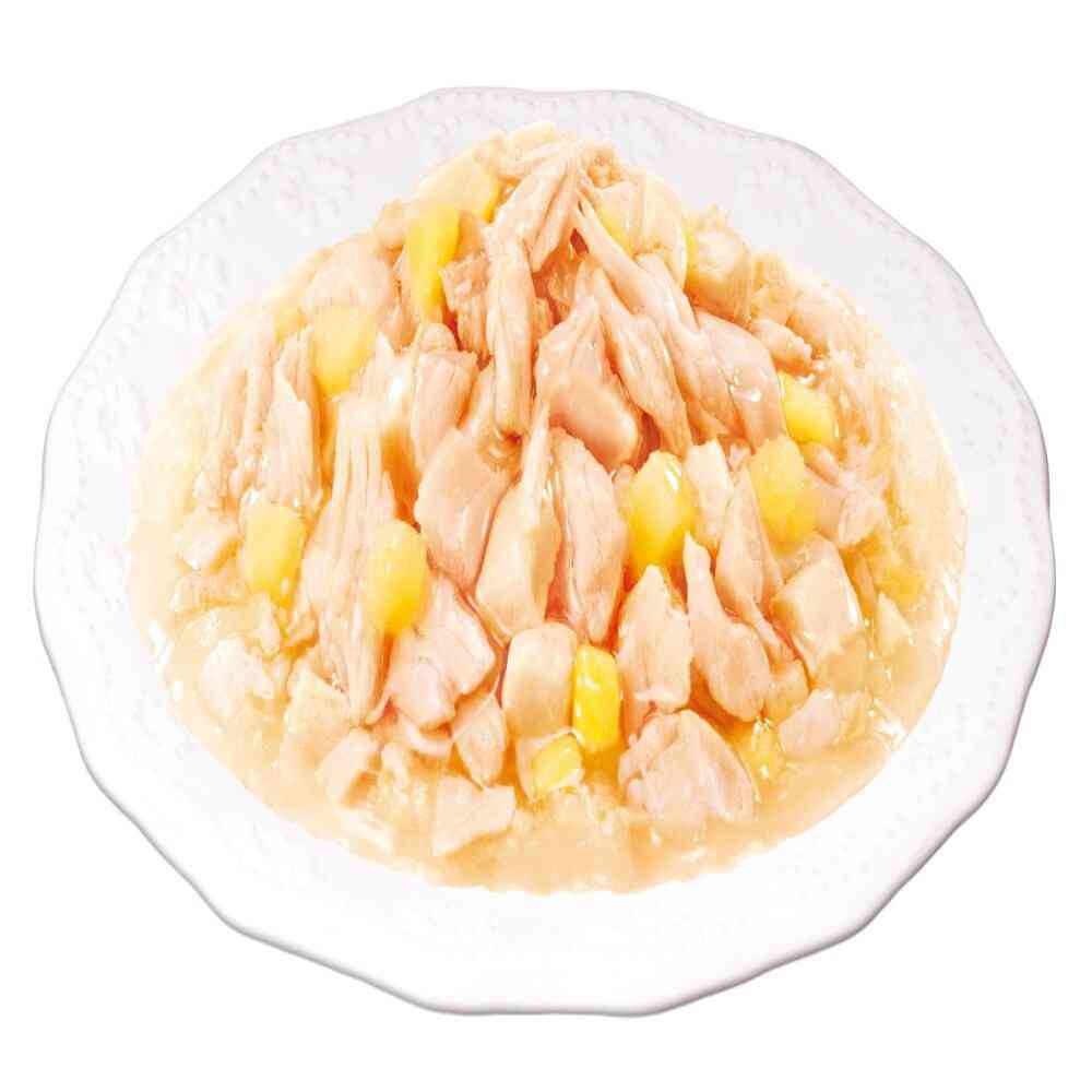 Mars Japan Limited Caesar Chunky Steamed Chicken Fillet with Sweet Potato 70g x 4
