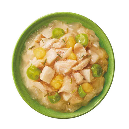 Mars Japan Limited Caesar Natural Recipe Steamed Chicken Breast & Sweet Potato, Green Beans 60g