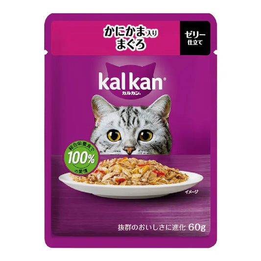 Mars Calcan Pouch, Tuna with Crab Flakes, 60g