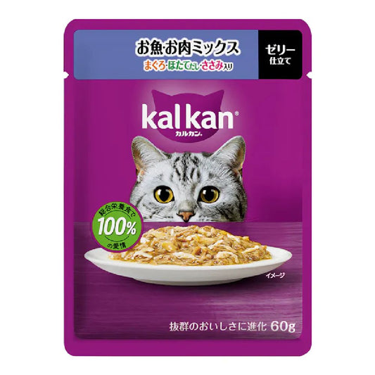 Mars Calcan Pouch, Fish Meat M Tuna & Scallop, 60g
