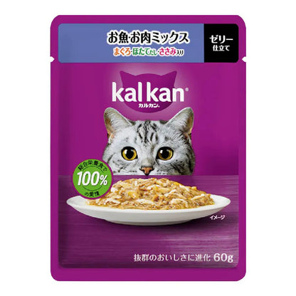 Mars Calcan Pouch, Fish Meat M Tuna & Scallop, 60g