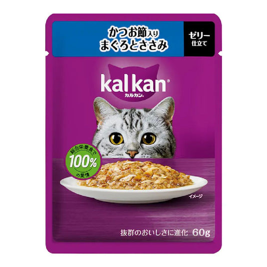 Mars Calcan Pouch Bonito Flakes Tuna and Chicken 60g