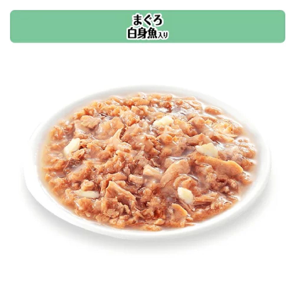 Mars Calcan Pouch Selection of Two Types Bonito Flakes and Chicken Breast Tuna White Fish 60g x 8