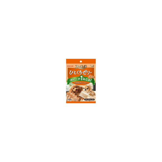 Petline Pucchinu Bite-Sized Jelly with Domestic Young Chicken Breast & Cheese Flavor 48g