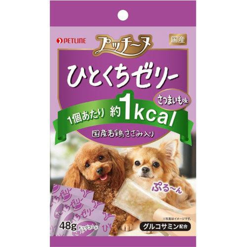 Pet Line Jelly with Domestic Young Chicken Breast and Sweet Potato Flavor 48g
