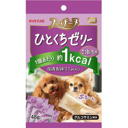 Pet Line Jelly with Domestic Young Chicken Breast and Sweet Potato Flavor 48g