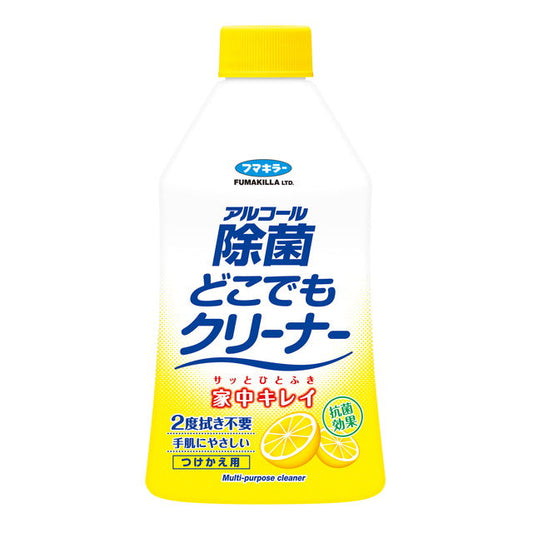 Fumakilla Alcohol Disinfectant Cleaner Anywhere Refill 300ml