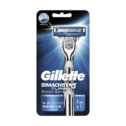 P&G Gillette Mach3 Turbo Razor with 1 Replacement Blade
