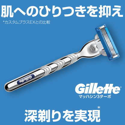 P&G Gillette Mach3 Turbo 8B Replacement Blades (8 Blades)