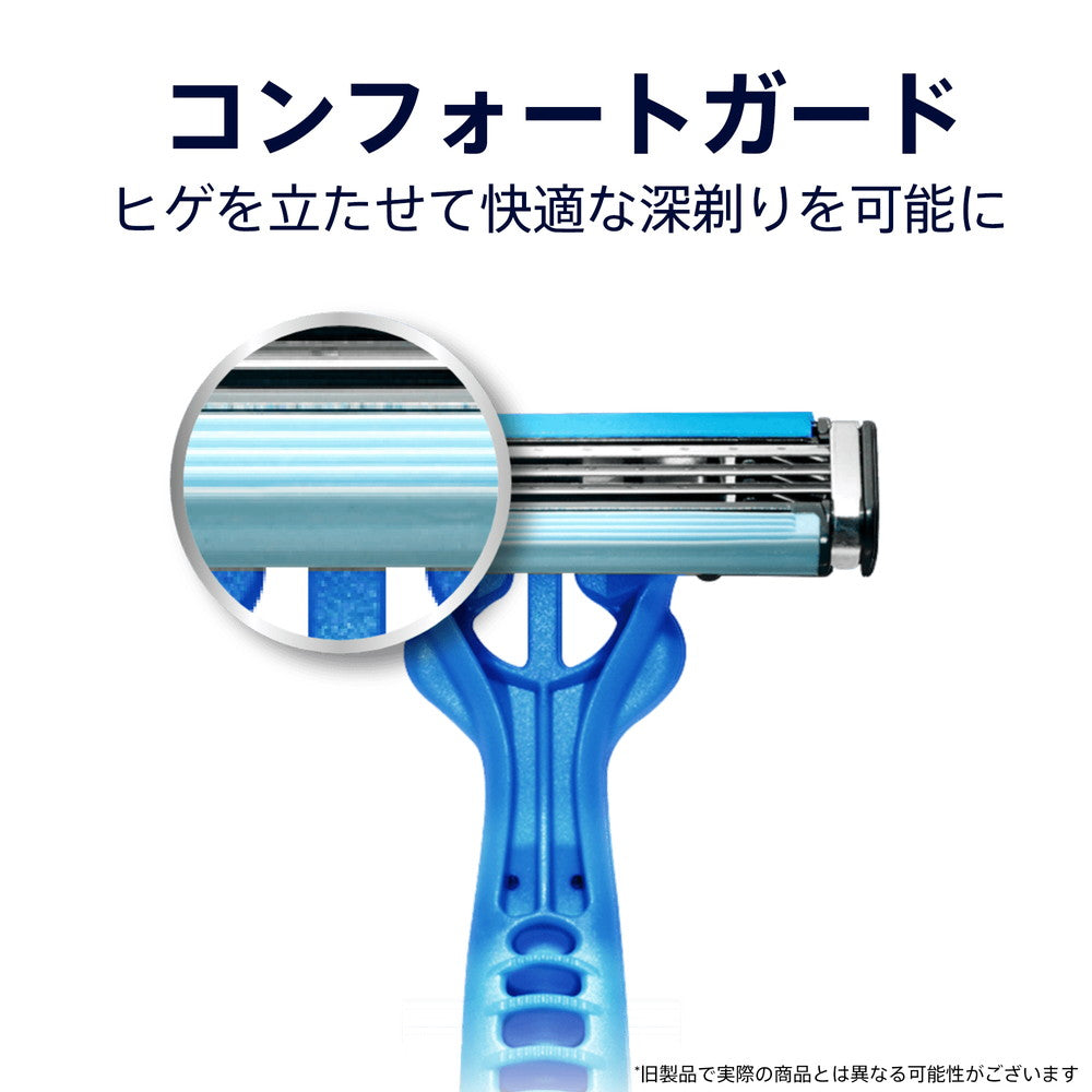 Gillette Custom Plus 3 Razor Smooth 6 Pieces