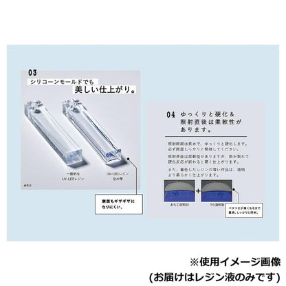 PADICO UV-LED Resin Clear Drop 500g