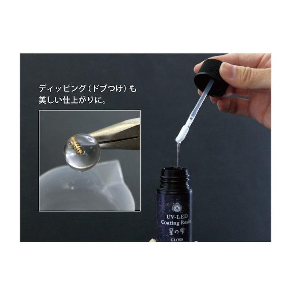PADICO UV-LED Coating Resin Star Drop Gloss 500g
