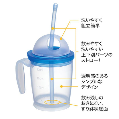Pigeon Habinurse Replacement Straws for Straw Cup 3 Sets